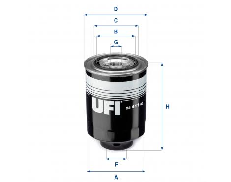 UFI Fuel Filter