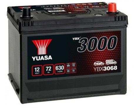 YUASA Starter Battery YBX3000 SMF Batteries