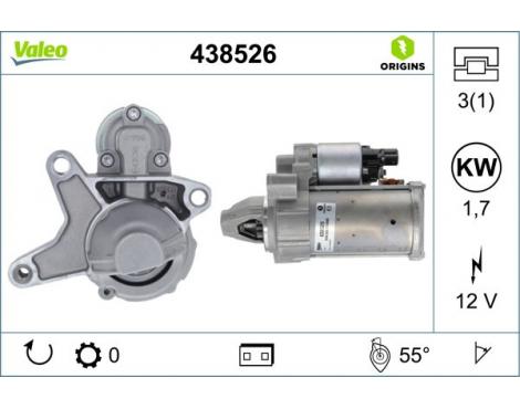 VALEO Starter VALEO ORIGINS NEW STOP&START O.E. TECHNOLOGY