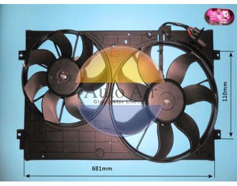 AUTO AIR GLOUCESTER Radiator fan Electric Motor