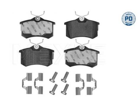 MEYLE Disc brake Brake Pad Set MEYLE-PD: Advanced performance and design.