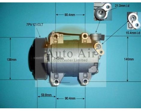 AUTO AIR GLOUCESTER Air conditioning Compressor