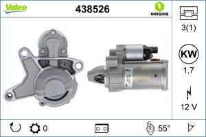 VALEO Starter VALEO ORIGINS NEW STOP&START O.E. TECHNOLOGY