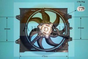 AUTO AIR GLOUCESTER Radiator fan Electric Motor